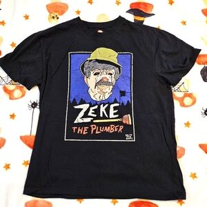 Zeke the Plumber Tee, Medium